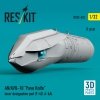 RESKIT RS32-0522 AN/AVQ-10 Pave Knife laser designation pod (1 pcs) (F-4D, A-6A) (3D Printed) (1/32)